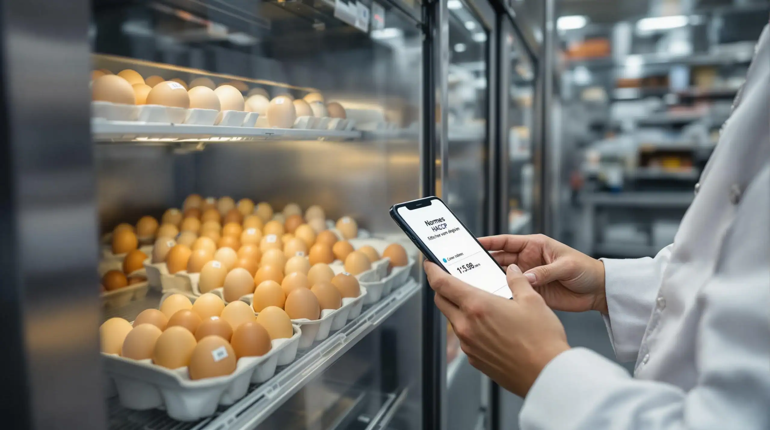 Conservation œufs normes haccp