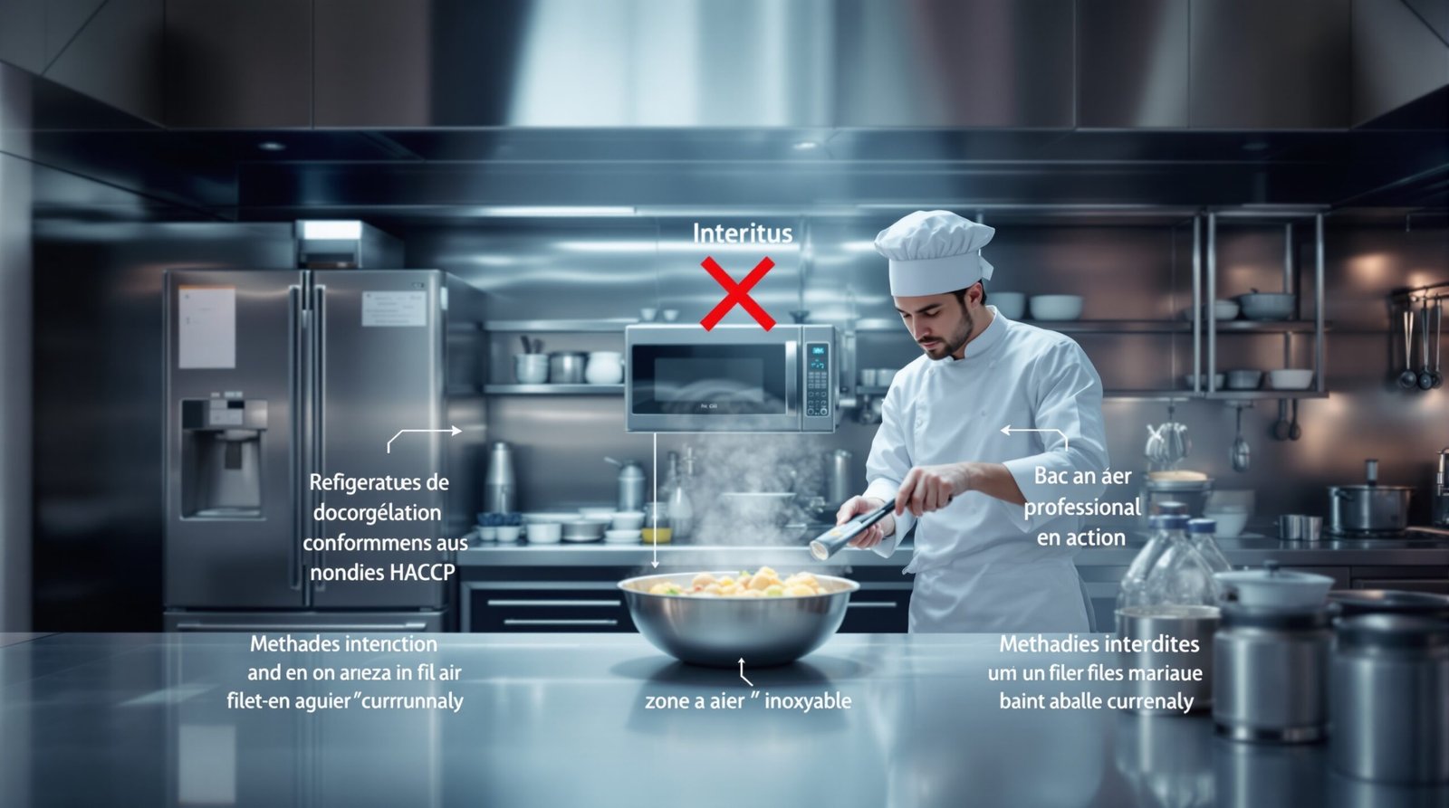 décongélation en restauration collective normes haccp