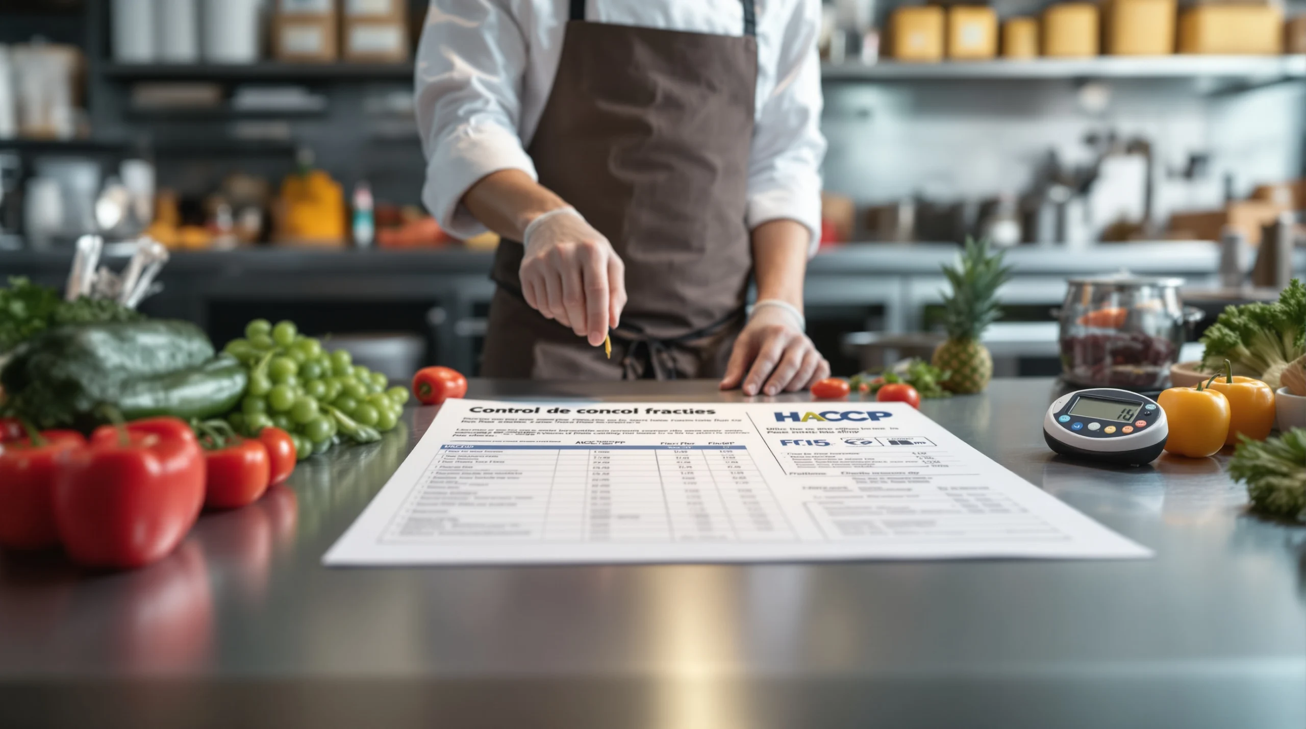 fiche de contrôle de réception normes haccp
