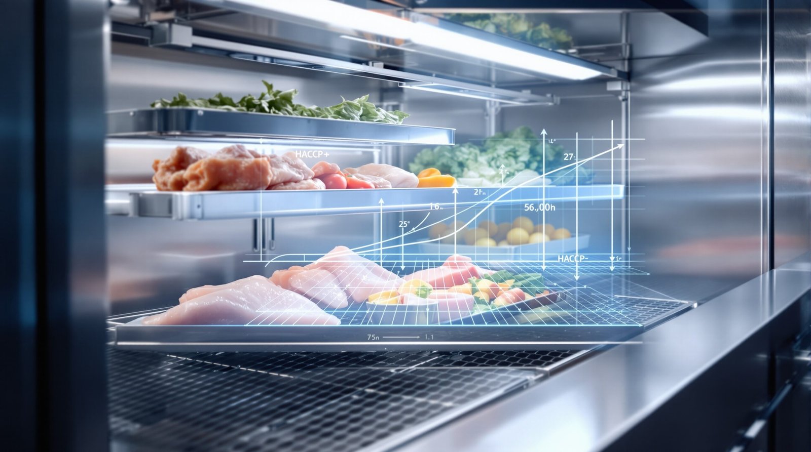 fiche de température cellule de refroidissement rapide normes haccp