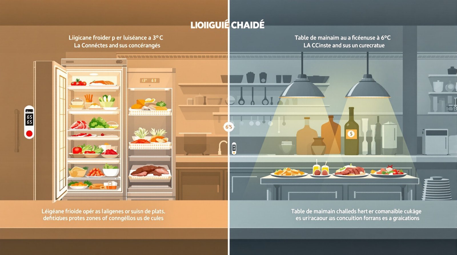 liaison froide liaison chaude normes haccp