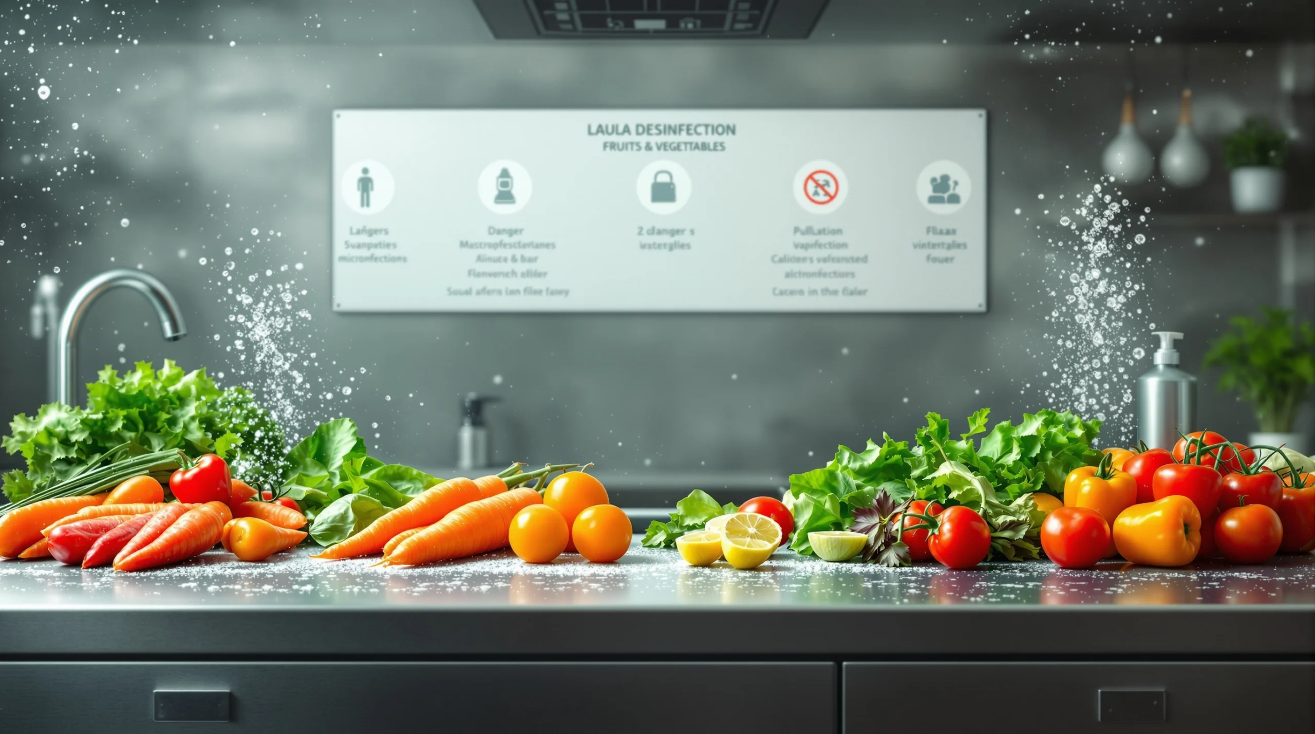 protocole de désinfection des fruits et légumes normes haccp
