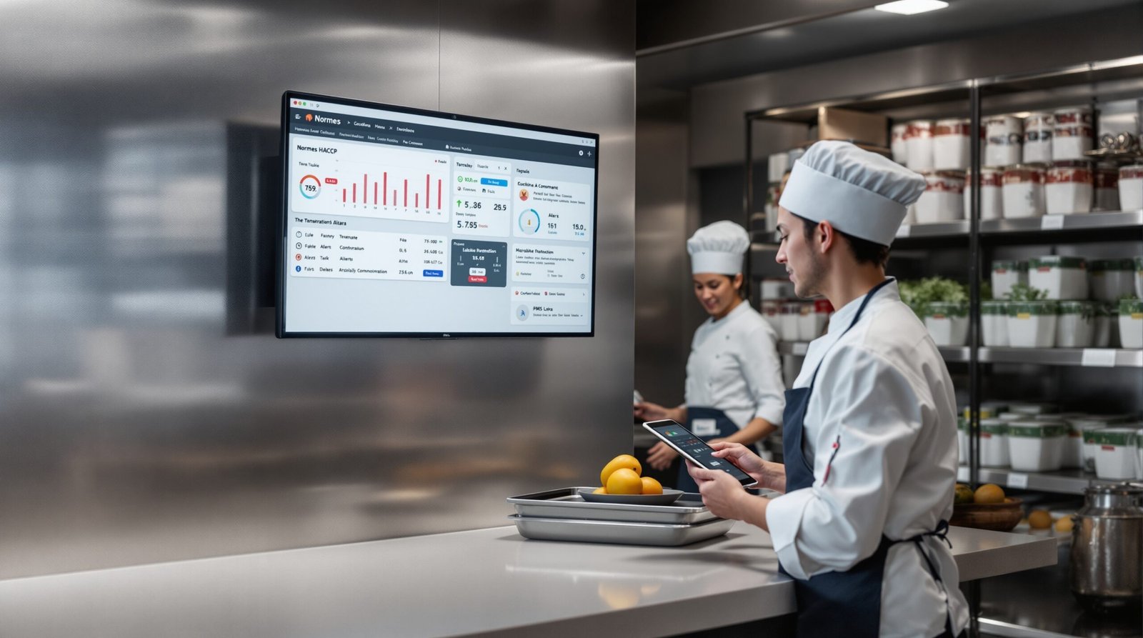 logiciel restauration collective normes haccp