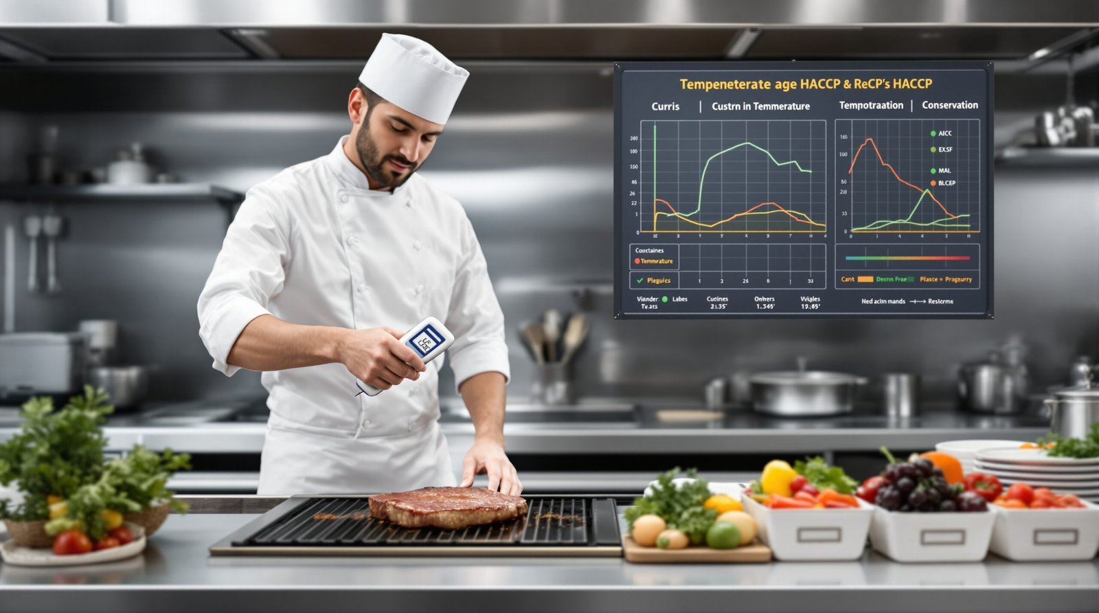 relevé de température alimentaire normes haccp