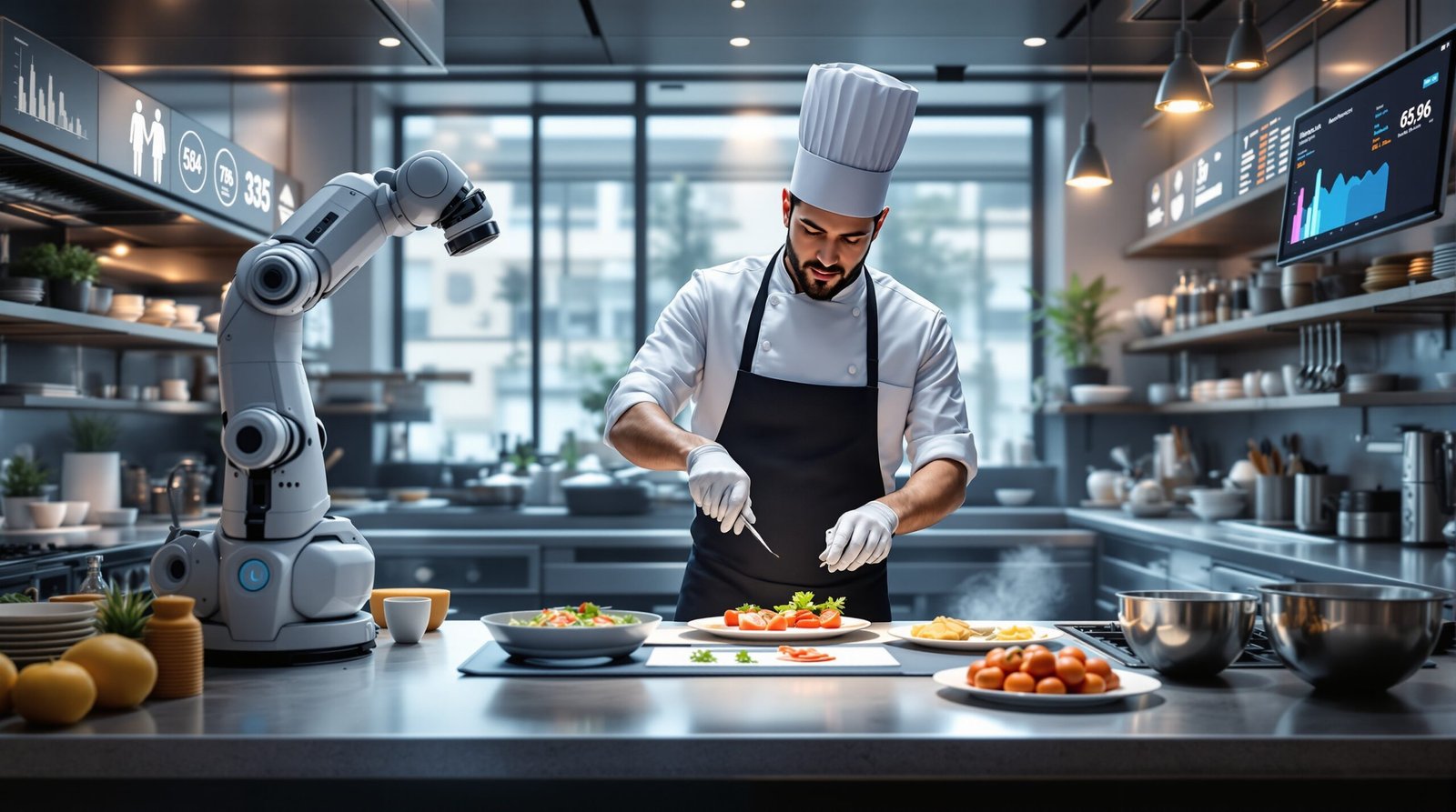 Automatisation cuisine restaurant normes haccp