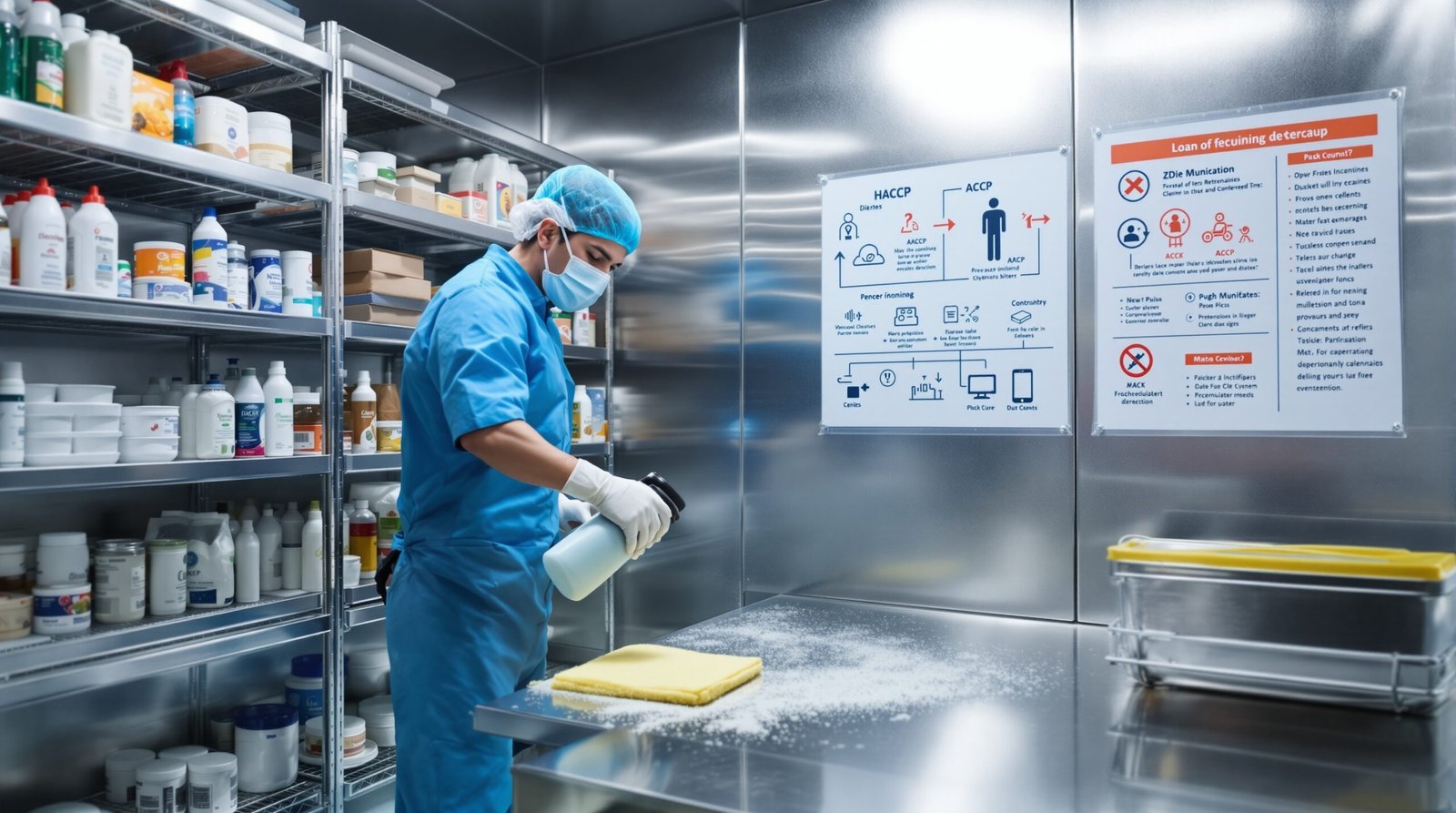 entretien des chambres froides normes haccp