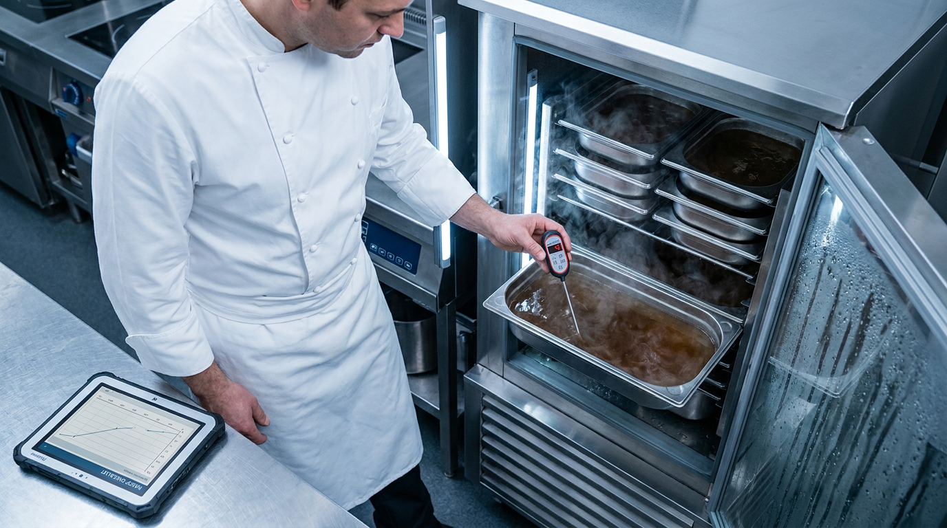 Refroidissement rapide HACCP