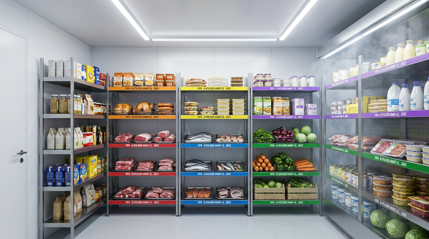 Stockage alimentaire haccp